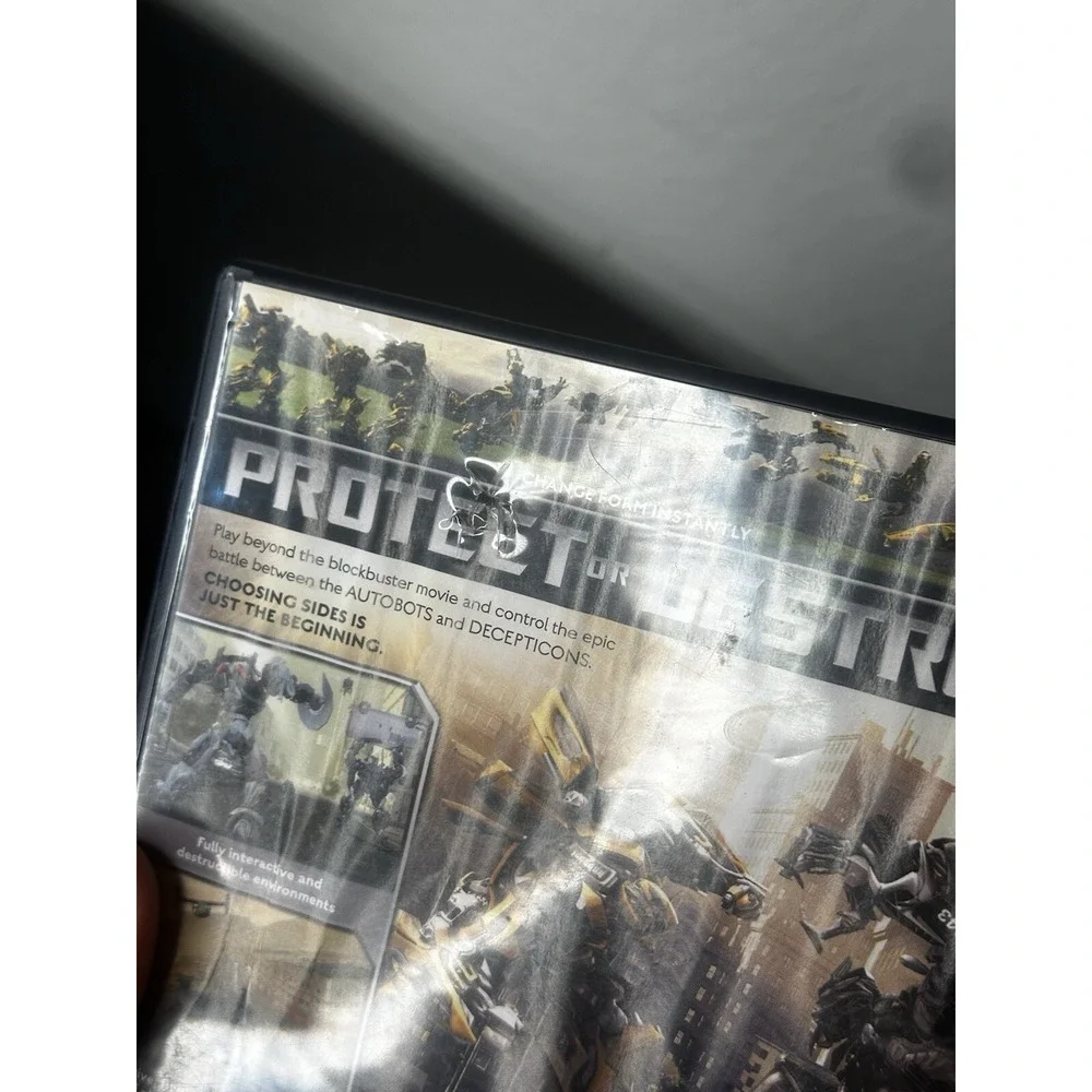Transformers: The Game PS2 Complete In Box (Sony PlayStation 2, 2007)